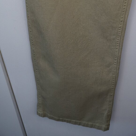 New TWP High Rise Baggy Relaxed Fit Pants in Olive Green size 10 - Picture 5 of 15